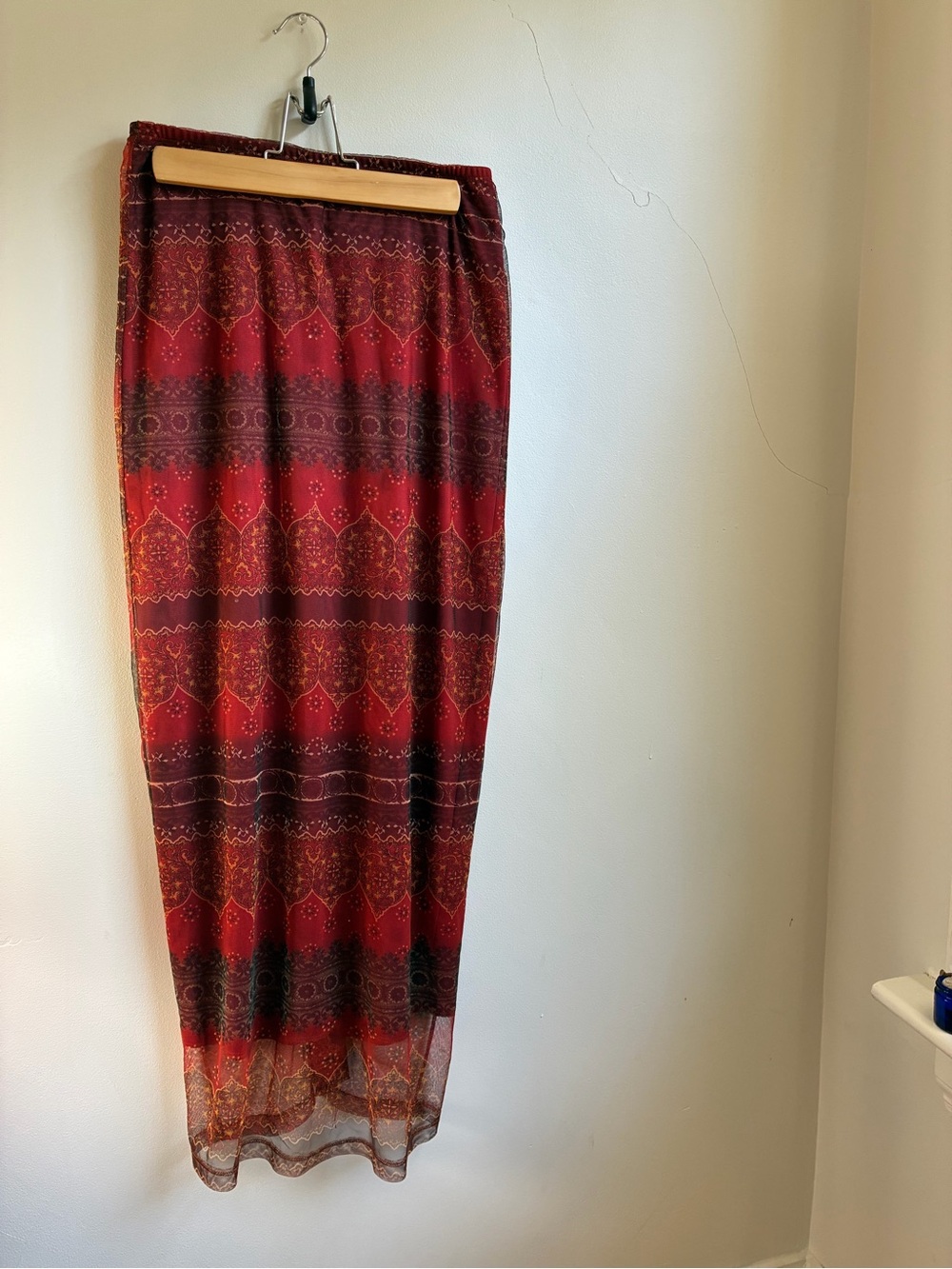 Y2K midi skirt